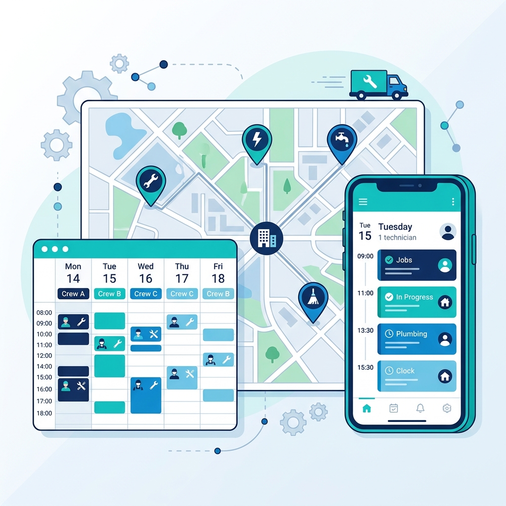 Time tracking for field teams